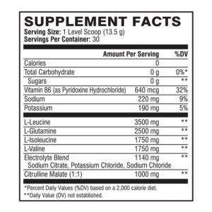 Scivation Xtend BCAA (Intra Workout Catalyst)