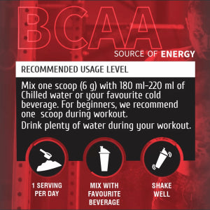 Health Farm BCAA Supplement + Electrolytes Support Muscle Recovery