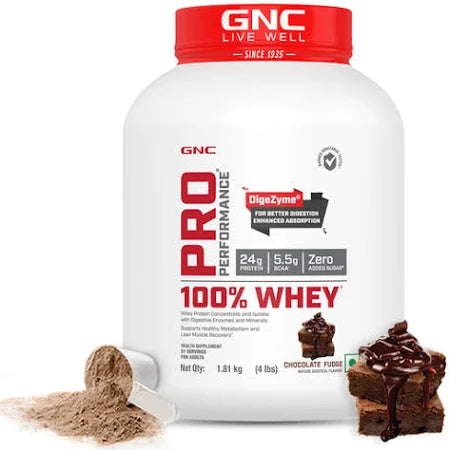 GNC Pro Performance 100% Whey Protein Powder